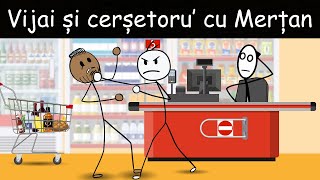 LA SUPERMARKET Vijai Și Cerșetoru Cu Merțan [upl. by Adnawal]