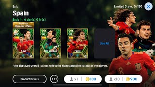 My LAST Pack Opening 😢 in eFootball 24 😟 Konami Made Me Cry 😭 Today 🥹  Epic Spain Pack Opening 🇪🇸 [upl. by Llesram]