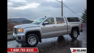 2014 GMC Sierra 1500 Truck Crew Cab SLE  Canopy  Bluetooth  V6  Island GM [upl. by Arraek206]