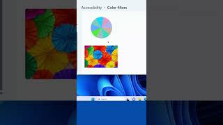 How to Turn off or on ColorBlind mode in Windows 11  10 [upl. by Nnayar400]