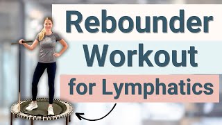 Full Body Rebounder Workout Easy for Lymphatics [upl. by Amron]