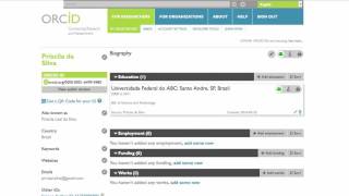 Video tutorial  ORCID e ResearcherID [upl. by Jb360]