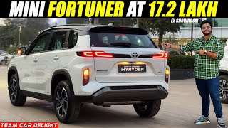 Mini Fortuner at 172 lakh🔥  Hyryder AWD  Walkaround with On Road Price  Toyota Hyryder 2023 [upl. by Higgins]