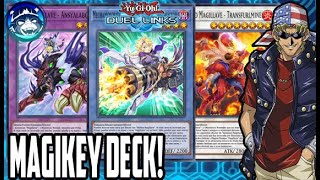 🥸 ALEISTER ERES TU🤣  NUEVO MAGIKEY DECK  YuGiOh Duel Links [upl. by Katti]