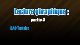 lecture ghraphique  partie 3 [upl. by Herculie]