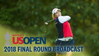 2018 US Womens Open Final Round Ariya Jutanugarn Prevails in Playoff at Shoal Creek [upl. by Ycram]