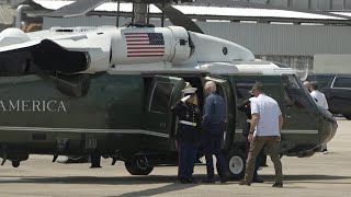 US President Joe Biden lands in Manaus Brazil for Amazon visit  AFP [upl. by Yremrej]