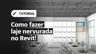 Como fazer LAJE NERVURADA no Revit  Growarq [upl. by Teillo]