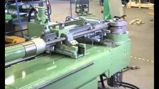 Herber 90 CNC TB Boiler tube bending machine [upl. by Enomed599]