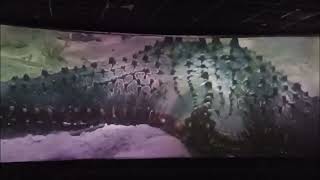 180 degree bioscope cinema hall  Jungle safari Rajgir [upl. by Eanat]