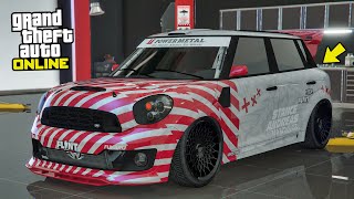 Weeny Issi Rally Mini John Cooper Works WRC  GTA 5 Online DLC Vehicle Customization [upl. by Tooley695]