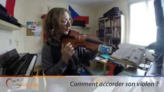 Apprendre le Violon  Comment accorder son violon [upl. by Elyak]