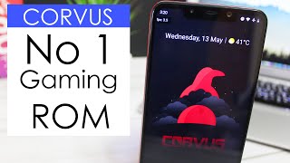 Corvus OS ROM  The HIGH PERFORMANCE GAMING ROM  Android 10 [upl. by Chevy]