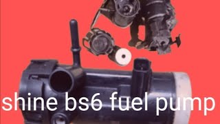 shine bs 6 fuel pump repair  hindi SB lever [upl. by Hgieleak]