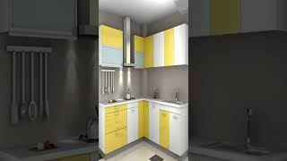 top design color combinations modern kitchen shortvideo trending [upl. by Amapuna]