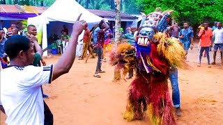 Nigerian Culture Ebubeagu Masquerade Umuoji Obodo Agwa  Late Charles Ezeadu Funeral okwuru ora [upl. by Aicssej4]