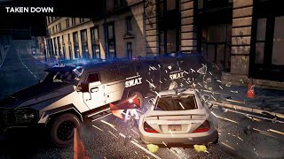 NFS Most Wanted  Police Chase Max Heat Level Escaped  Mercedes SL AMG vs Police [upl. by Baiss291]