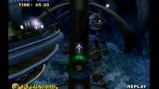 Super Monkey Ball 2 Gamecube  WORLD 46 LAUNCHERS 92502 [upl. by Nuhsed]