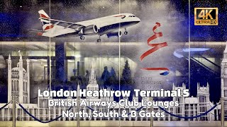 British Airways Club Lounge Review  London Heathrow Terminal 5 LHR T5  2024 [upl. by Otsenre381]