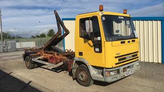 IVECO 75E17 75 TON HOOK LOADER [upl. by Jefferson680]