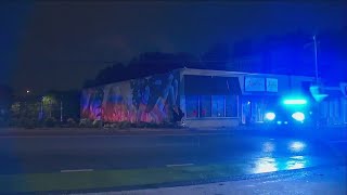 Car crashes into northwest Atlanta bakery [upl. by Samantha]