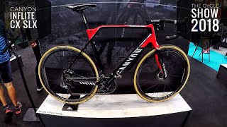 Canyon Inflite CX SLX  The Cycle Show 2018 [upl. by Odracer864]