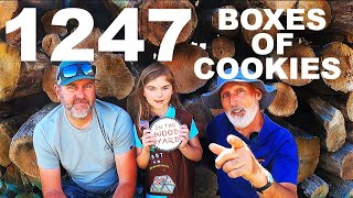 1247 BOXES of GIRL SCOUT COOKIES [upl. by Cob]