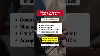 DITO Sim Registration Online Link 2024 [upl. by Garda]