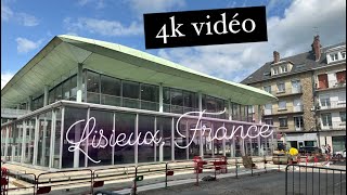 4K video Lisieux France  HDR Walking in LisieuxNormandie [upl. by Norret84]