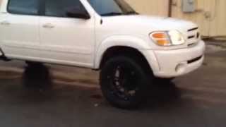 20 inch Tuff wheels 33 inch tires on Tundra [upl. by Brubaker665]