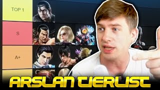 TMM Talks Arslan Ash Tekken 8 Tierlist [upl. by Haggar]