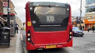 Transport UK Route R70  Enviro 200 MMC 8228 YX67 VEM [upl. by Newkirk]