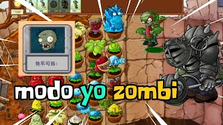 MODO YO ZOMBI MAS DIFICIL DE PVZ FUSION 215 [upl. by Audri99]