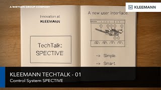 KLEEMANN TechTalk 01 Control system SPECTIVE [upl. by Anna-Diane245]