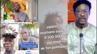 AJSalée réplique des Sénégalais à Sonko sur lappel de Fond pour financer sa campagne aux législat [upl. by Hgielram54]