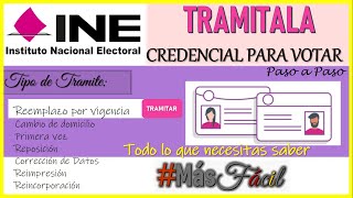 CITA INE para tramitar NUEVA CREDENCIAL PARA VOTAR por Internet 2023  CODI [upl. by Sacrod]