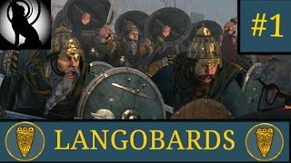 Total War AttilaLangobard Campaign 1The Beginning [upl. by Manson865]