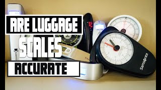 Are Luggage Scales Accurate  Understand the accurate luggage weighing for airline travel [upl. by Nonnarb111]