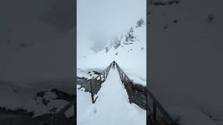 skiing over a bridge❓ [upl. by Dagnah]