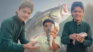 ITNI BADI FISH PAKDI🎣🐡 आज हम गए मछली पकड़ने🐡😱🐟rahilshaikhvlogs fishing rahilshaikhvlogs fish [upl. by Kilah]