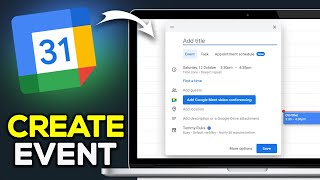 How To Create Event On Google Calendar 2024 [upl. by Beard]