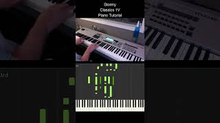 Piano Tutorial of the 60s hit Stormy by the Classics 1V [upl. by Odracer196]