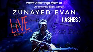 Zunayed Evan Ashes  Live TARABATI  T3F MUSIC VIDEO LAUNCHING EVENT  EMON CHENA  SHEY [upl. by Adyan]