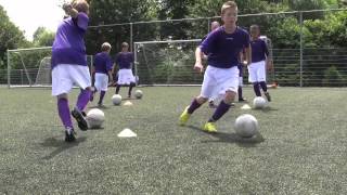 SoccerX Academy training kampioen van Nederland 2010 E en Dpupillen [upl. by Nomar300]