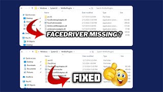 FIXED C\Windows\System32\WinBioPlugIns\FaceDriver folder Missing  2024 [upl. by Schultz]
