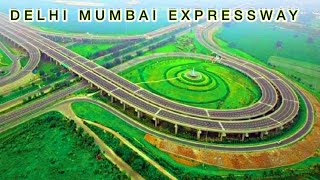 Mumbai to delhi super fast expressway  India lingest cable brige [upl. by Bearnard]