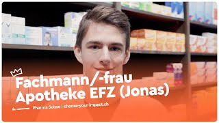 Die Ausbildung als Fachmannfrau Apotheke EFZ  Choose your impact [upl. by Elleynod]