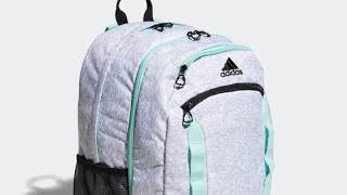 adidas white backpack [upl. by Ernst]