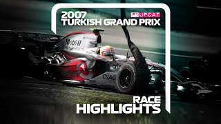 Formula 1 2007 Turkish Grand Prix Highlights [upl. by Airahcaz]