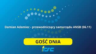 Gość dnia Damian Adamiec  przewodniczący samorządu ANSB 0611 [upl. by Anitselec]